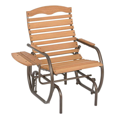 带边桌单人摇椅